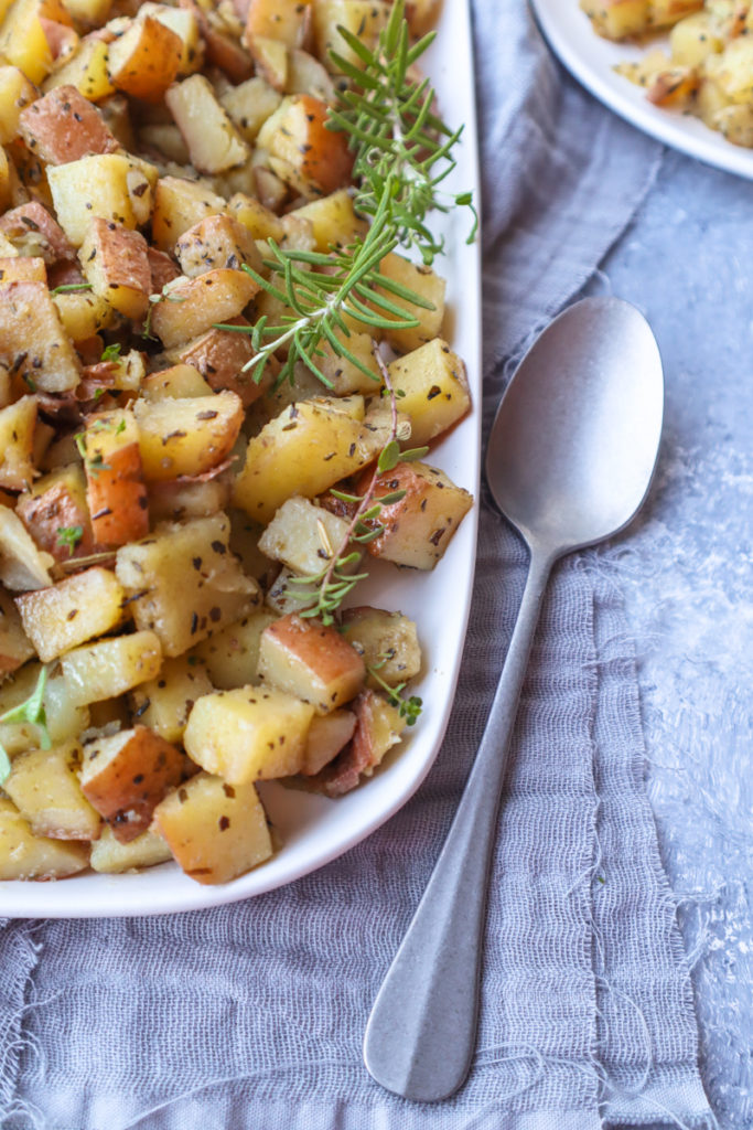 Oven Roasted Herb Potatoes