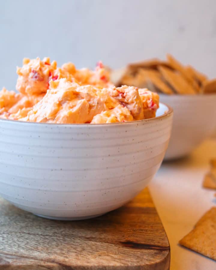 Southern Pimento Cheese with Wheat Thin Crackers