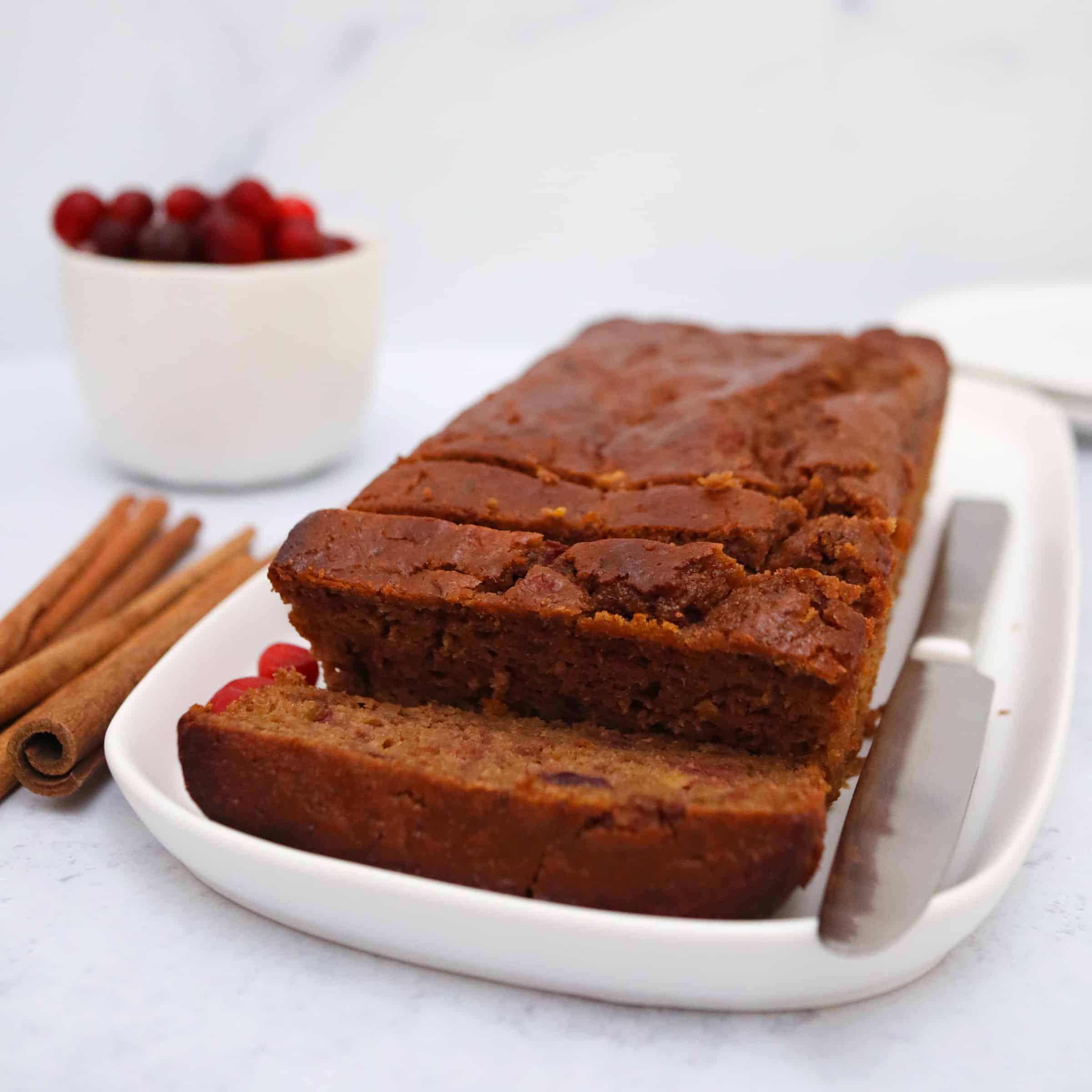 Indulge in the perfect blend of tangy cranberries and zesty oranges with our Cranberry Orange bread. Moist, flavorful, and bursting with seasonal goodness, this delightful treat is sure to brighten your day.