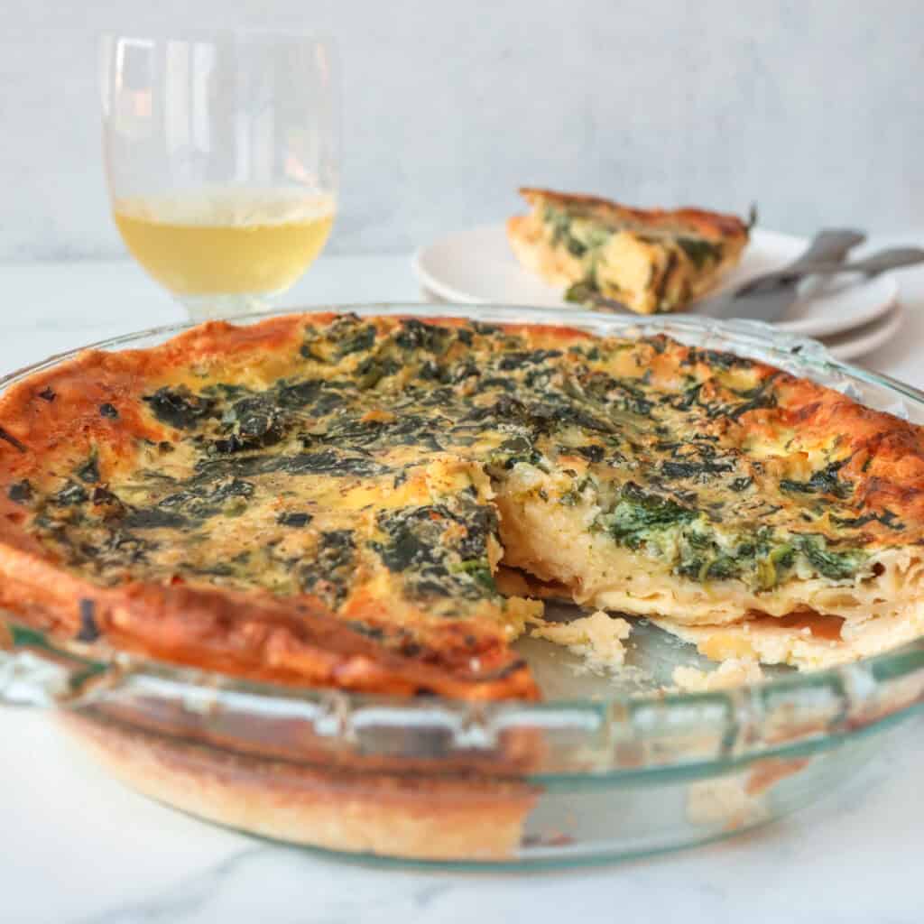 Spinach Quiche