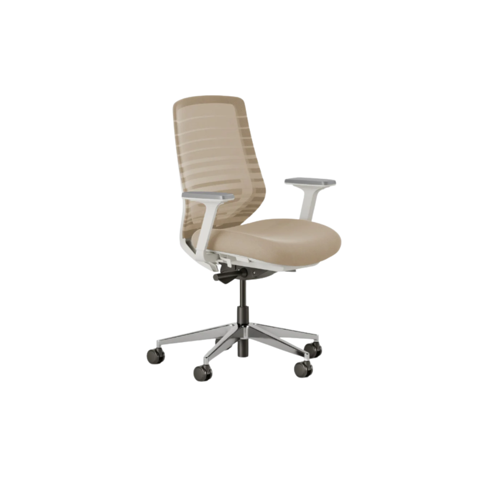 Taupe Ergonomic Office Chair